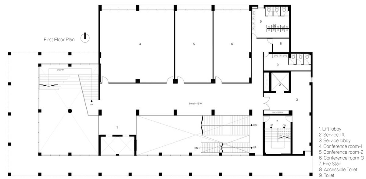 Multipurpose Conference Building of BCDM | Cubeinside Design Ltd