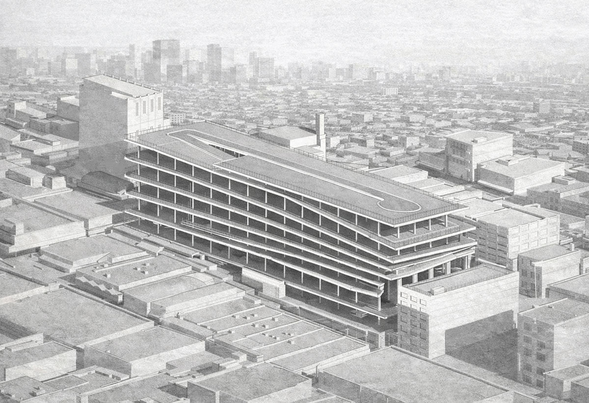 Up the Street: Reimagining Los Angeles Housing Through Vertical Neighborhoods | Architecture Thesis