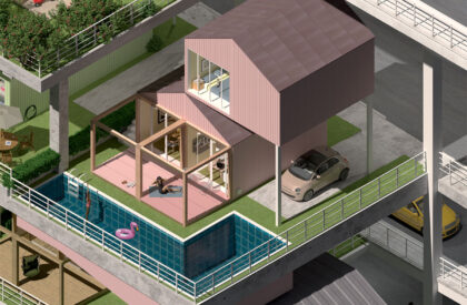 Up the Street: Reimagining Los Angeles Housing Through Vertical Neighborhoods | Architecture Thesis