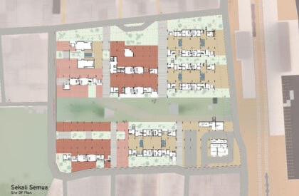 Sekali+Semua: Translating Kampung Life into Vertical Social Housing | Masters Design Project