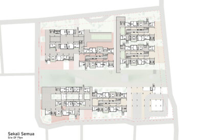 Sekali+Semua: Translating Kampung Life into Vertical Social Housing | Masters Design Project