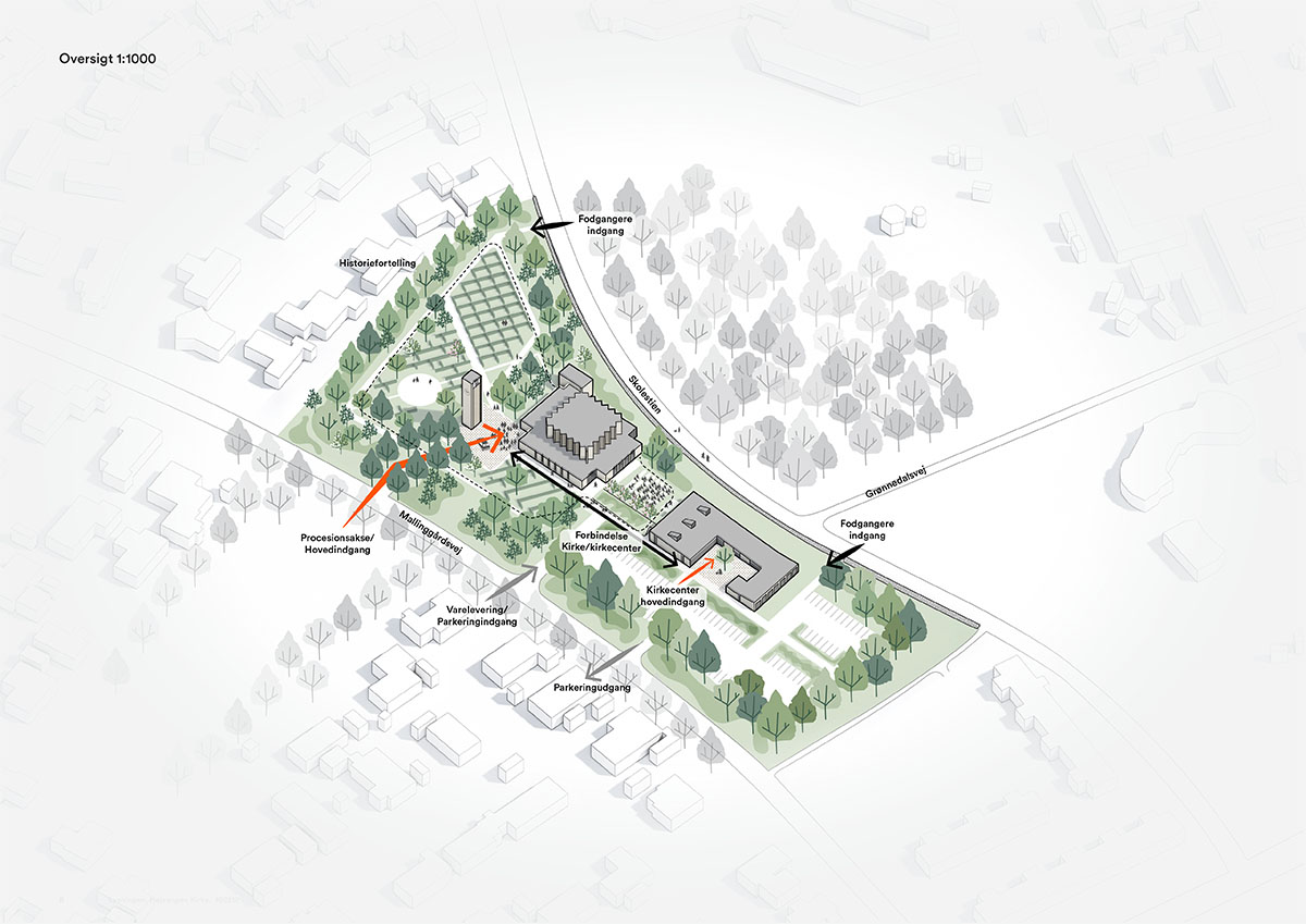 Højvangen Church | Henning Larsen + Espen Surnevik