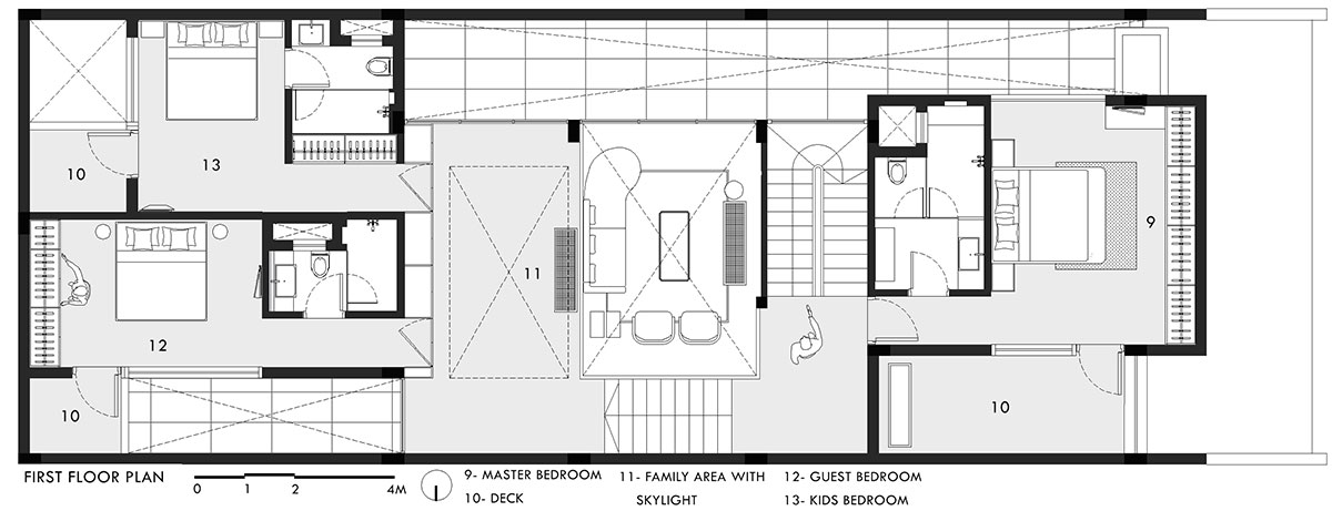 House between Walls | Studio UF+O