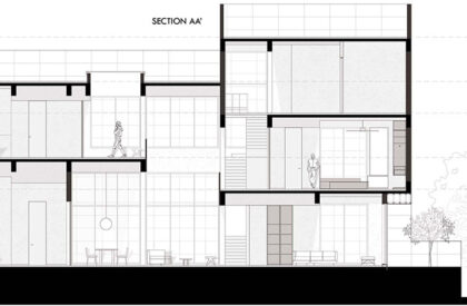 House between Walls | Studio UF+O