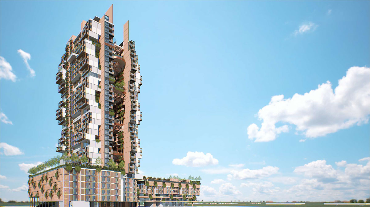 Jenga Tower: Reimagining Student Housing Through Intergenerational Living | Masters Design Project