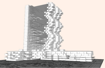Jenga Tower: Reimagining Student Housing Through Intergenerational Living | Masters Design Project