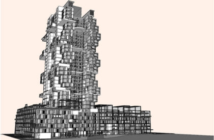 Jenga Tower: Reimagining Student Housing Through Intergenerational Living | Masters Design Project