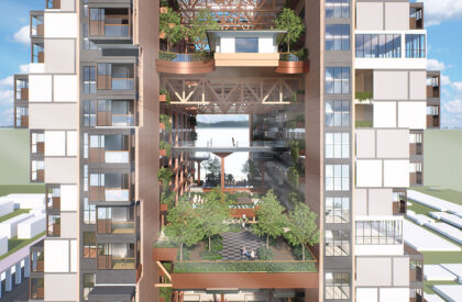 Jenga Tower: Reimagining Student Housing Through Intergenerational Living | Masters Design Project