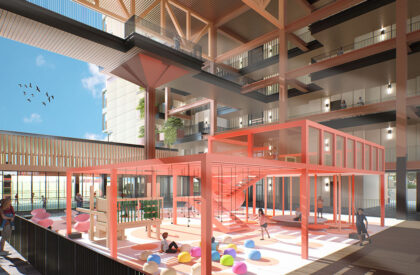 Jenga Tower: Reimagining Student Housing Through Intergenerational Living | Masters Design Project