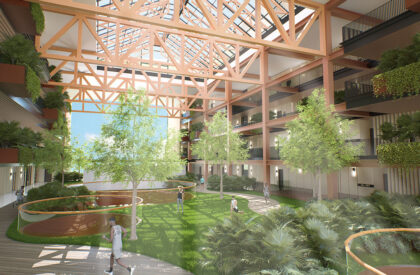 Jenga Tower: Reimagining Student Housing Through Intergenerational Living | Masters Design Project