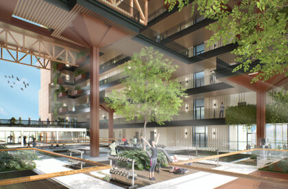 Jenga Tower: Reimagining Student Housing Through Intergenerational Living | Masters Design Project