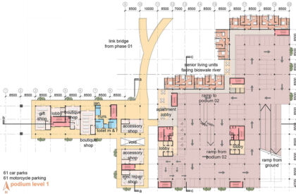 Jenga Tower: Reimagining Student Housing Through Intergenerational Living | Masters Design Project
