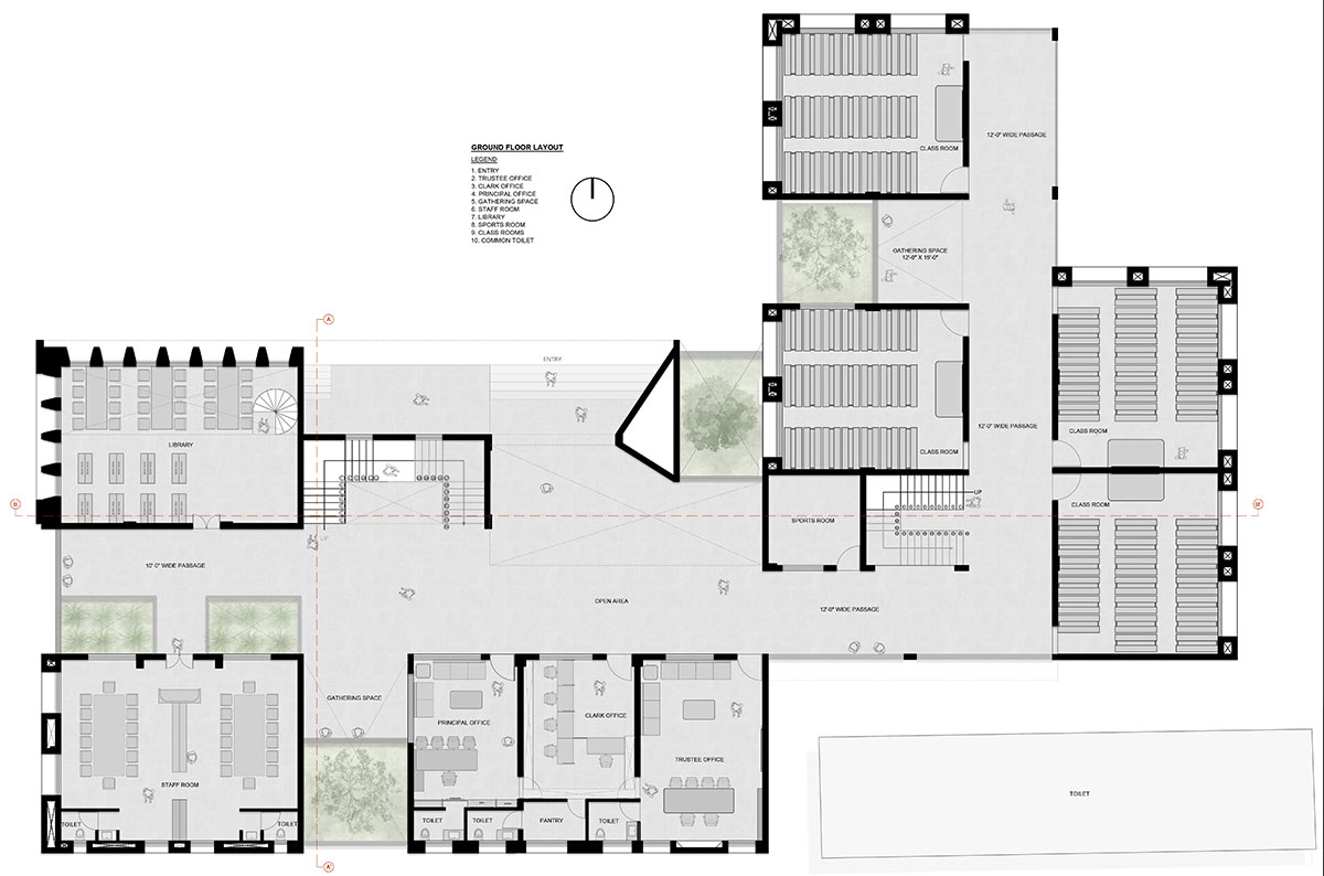 Shree R. V. Patel Higher Secondary School | NH Architects