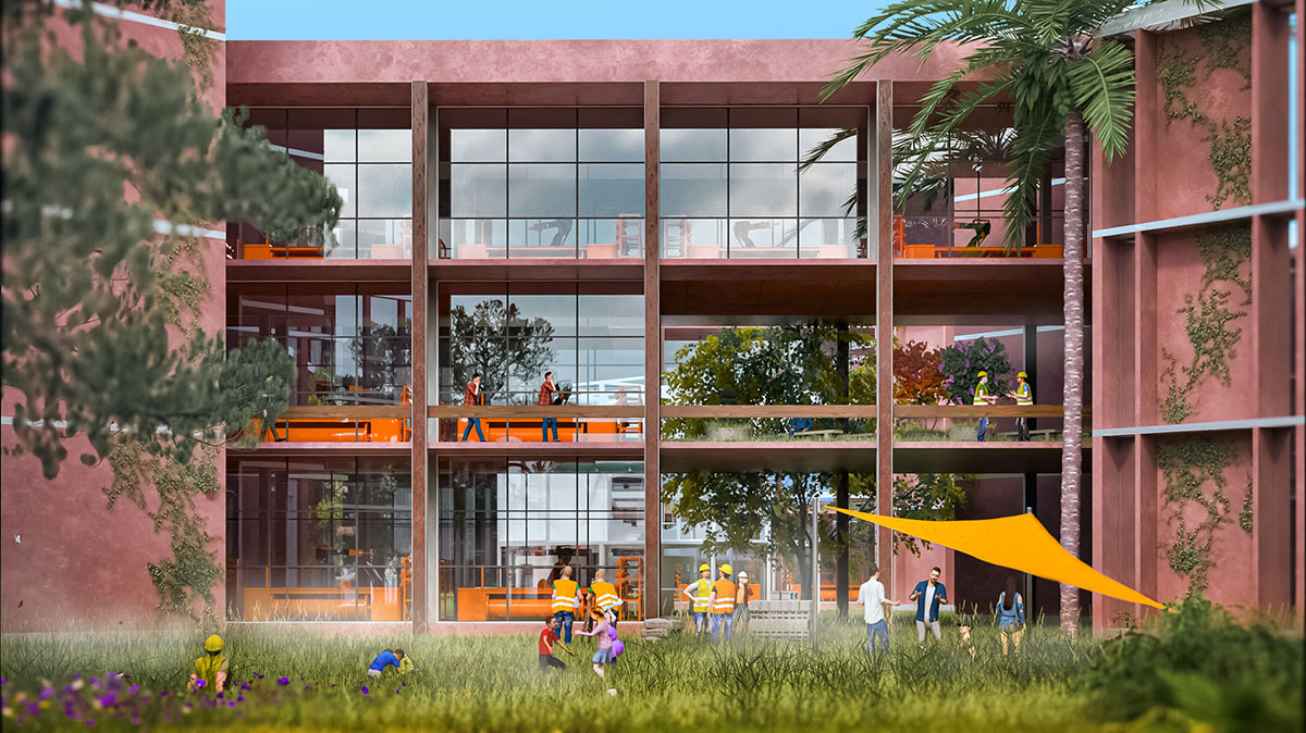Factory[n]Certainty: Redefining Industrial Architecture Through Work, Life, and Community | Bachelors Design Thesis