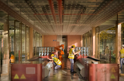 Factory[n]Certainty: Redefining Industrial Architecture Through Work, Life, and Community | Bachelors Design Thesis