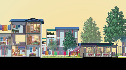 Factory[n]Certainty: Redefining Industrial Architecture Through Work, Life, and Community | Bachelors Design Thesis